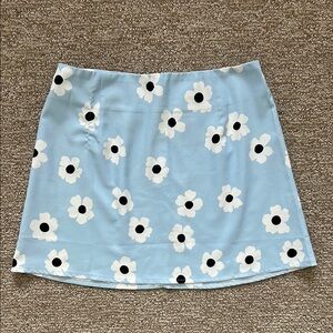 Princess Polly Blue A-Line Mini Skirt